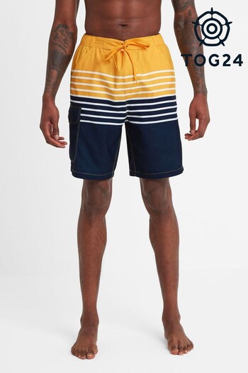 Tog 24 Mens Justin Yellow Swim Shorts (T07020) | £25