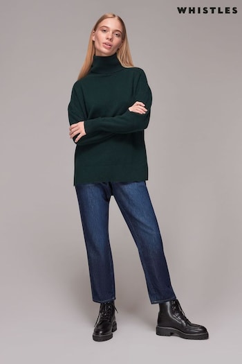 Whistles Cashmere Roll Neck Jumper (T08413) | £199