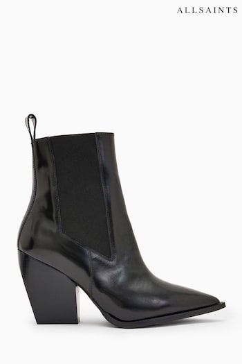 AllSaints Ria Black Boots naranjas (T09564) | £249