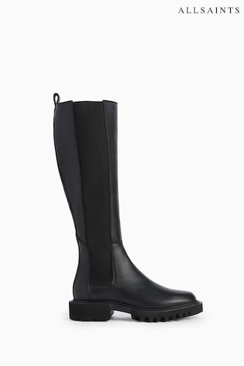 AllSaints Maeve Black Boots (T09604) | £279