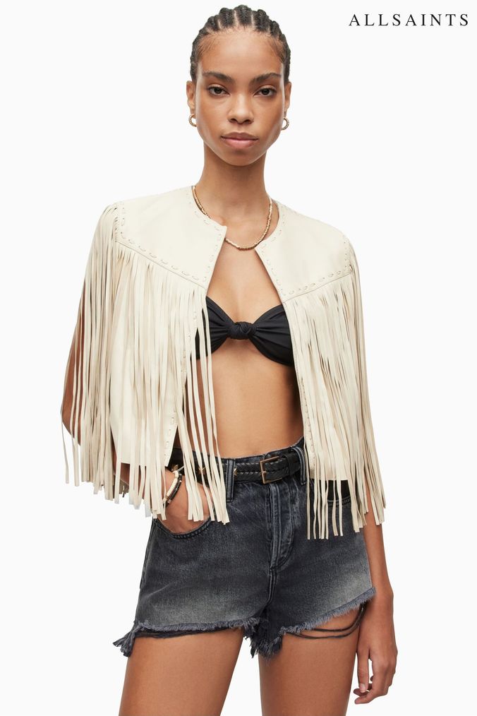Leather gilet sale womens