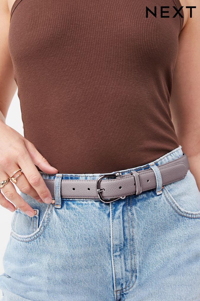 Grey sales ladies belt