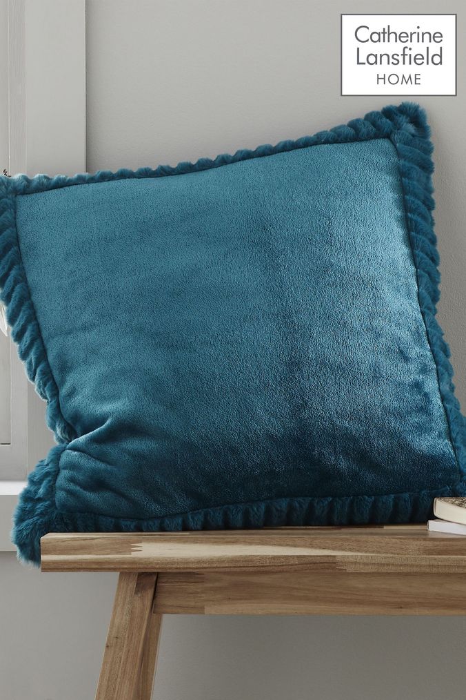 Next teal cushion shop