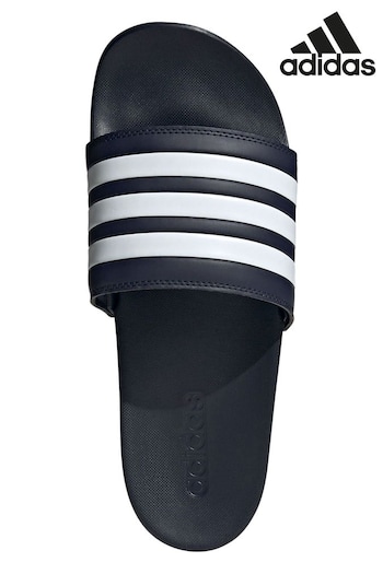 adidas toddlers Blue Adilette Comfort Slides (T11459) | £35