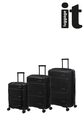 IT Luggage Momentous Three Piece Expandable Hardshell Suitcase Set (T11555) | £280