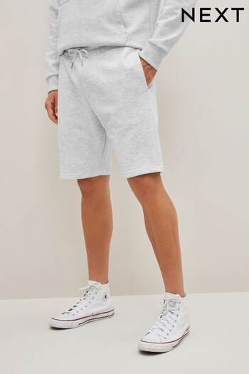 Grey Soft Fabric Jersey Shorts (T11757) | £9