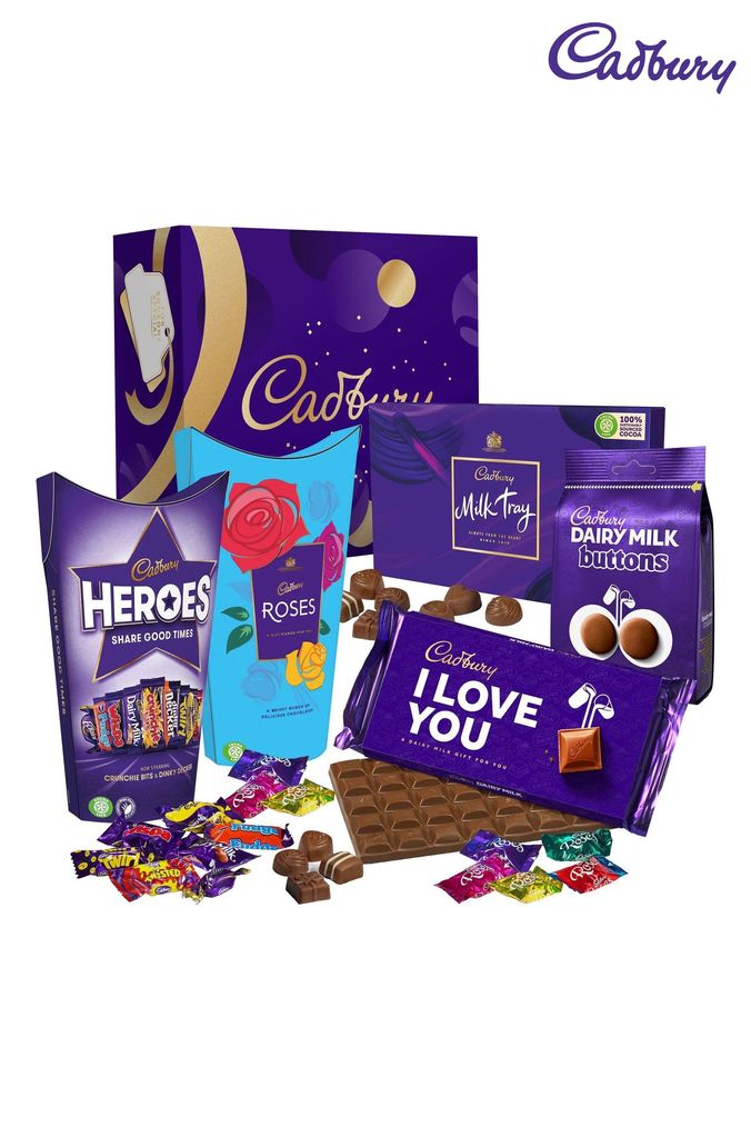 Cadbury chocolate gift hampers for worldwide postage - Britsuperstore