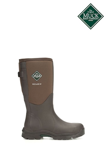 Muck Boots Brown Wetland Xf Wellies (T12691) | £160