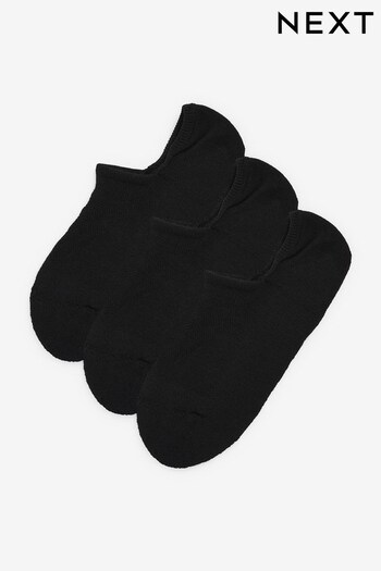 Black COOLMAX Active Trainer Socks 3 Pack (T14043) | £9