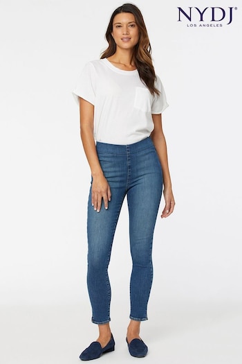 NYDJ Pull-On Skinny Ankle Jeans Grau in SpanSpring™ (T14183) | £110