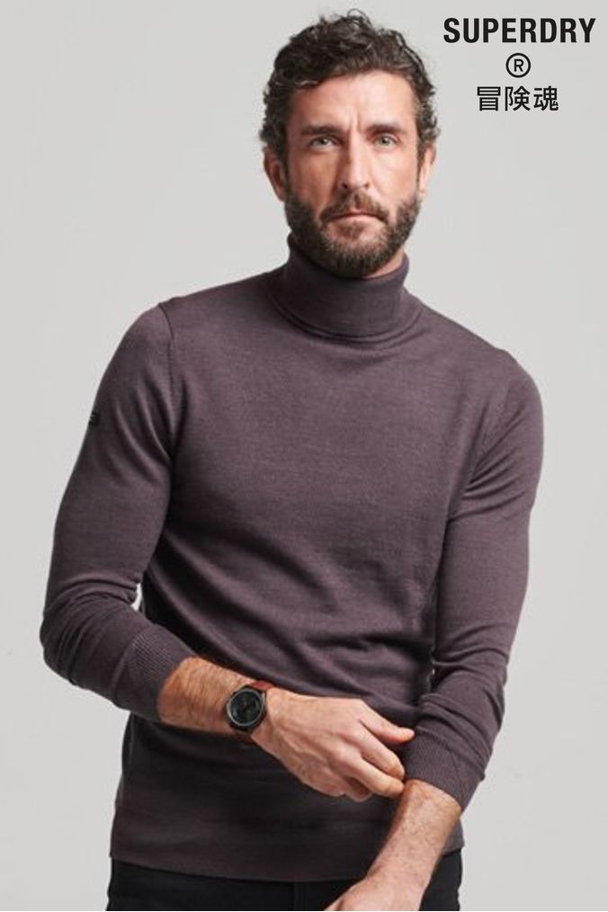 Plus size on sale polo neck jumpers