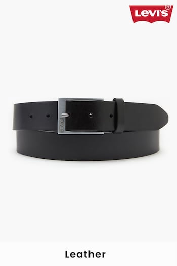 Levi's® Black Box Tab Leather Belt (T14865) | £33