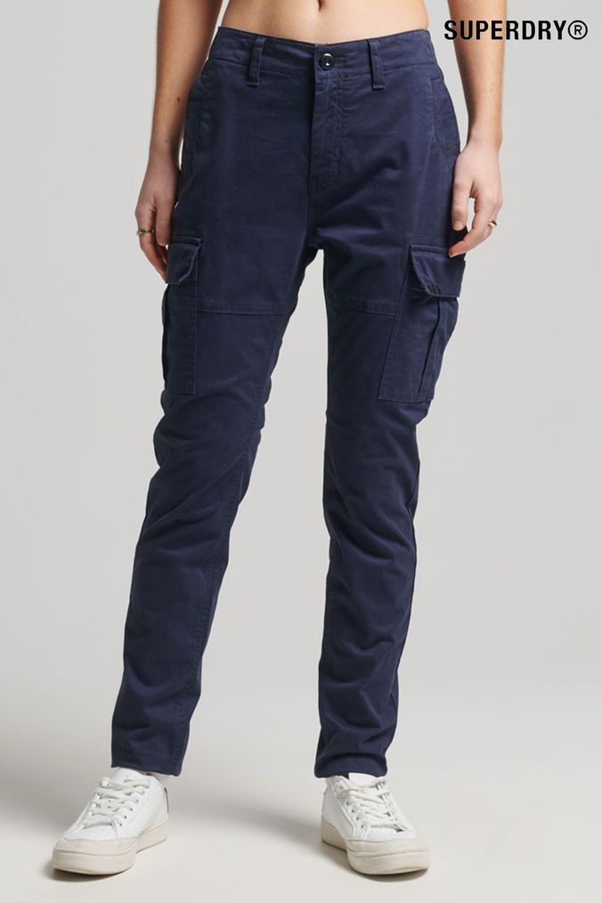 Superdry cargo trousers womens hot sale