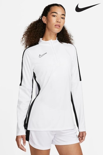 Nike White Dri-FIT Academy Drill Training Top (T15502) | £40