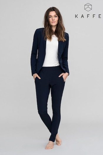 Kaffe Blue Jillian Long Sleeve Regular Fit Blazer (T15808) | £80