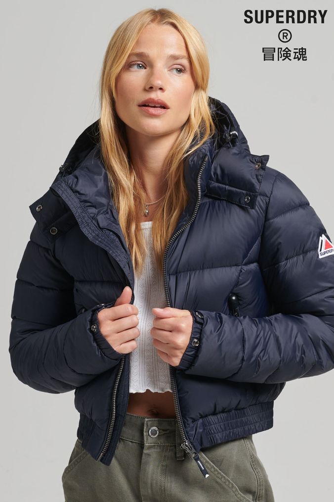 Fuji colour block best sale hooded jacket