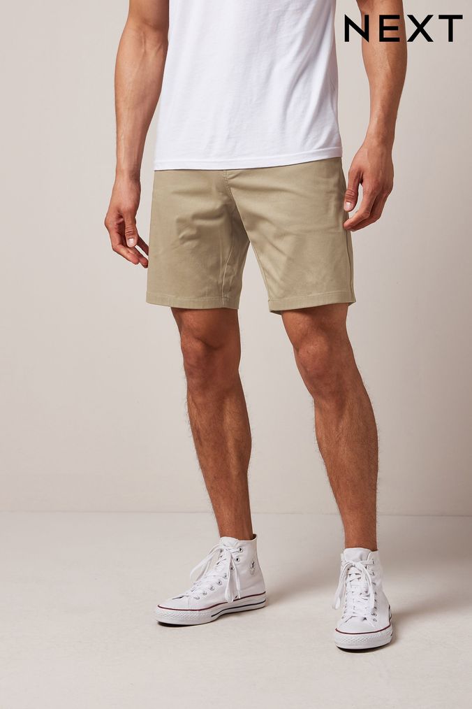 Buy Men s Skinny Plus Size Shorts Online Next UK