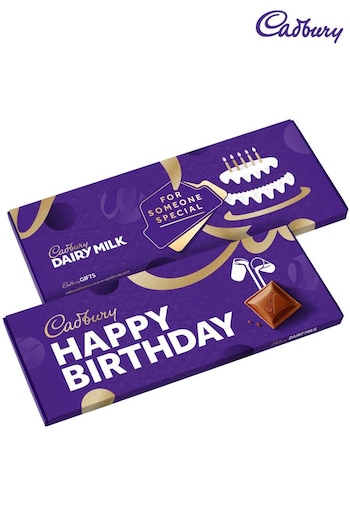 Cadbury Happy Birthday Chocolate Dairy Milk Giant Bar (T19207) | £18