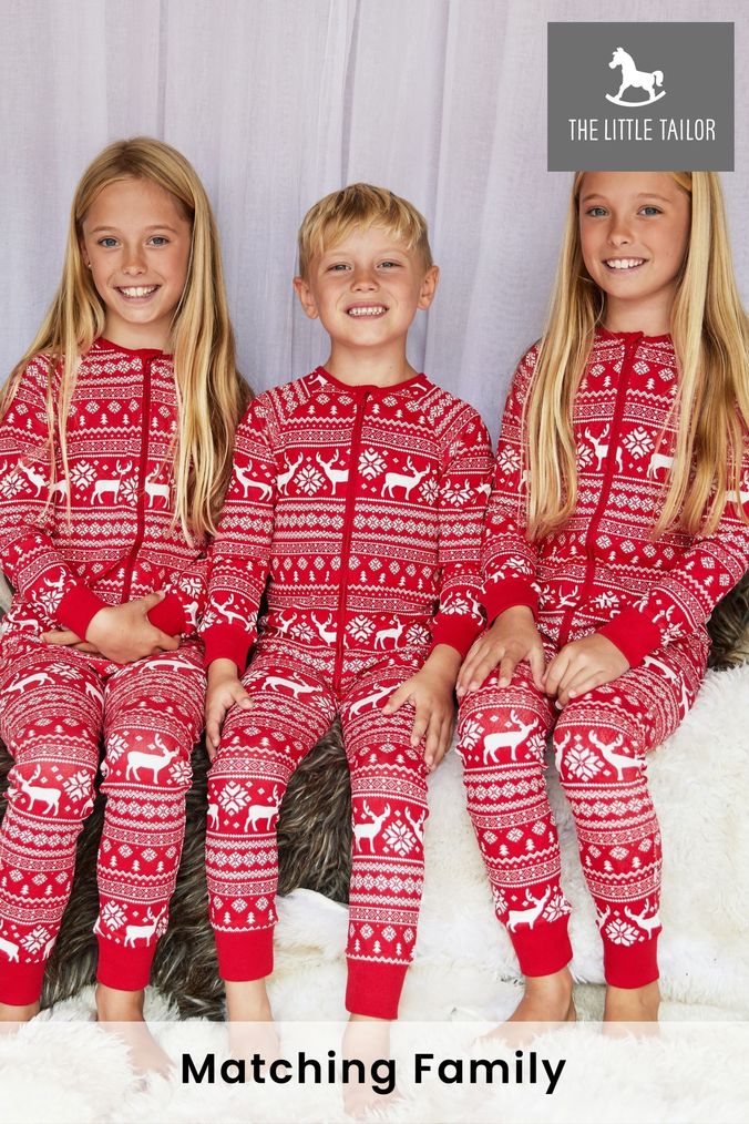Family fair hotsell isle christmas pyjamas