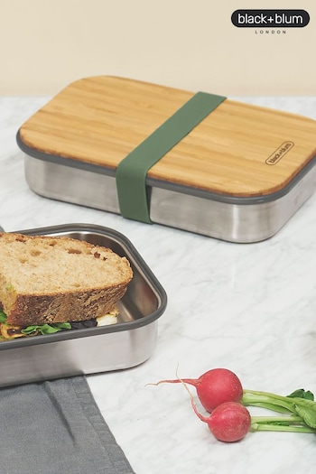 Black & Blum Green Olive Stainless Steel Sandwich Box (T19819) | £30