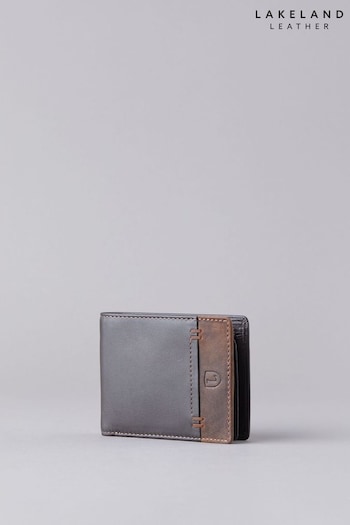 Lakeland Leather Stitch Leather Bi-Fold Wallet (T20075) | £35