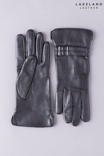 Lakeland Leather Twin Buckle Leather Gloves (T20081) | £40