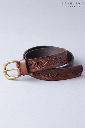 Lakeland Leather Embossed Leather Belt (T20105) | £30