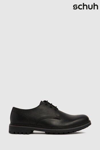 Schuh Black Pax Derby Shoes (T20399) | £55