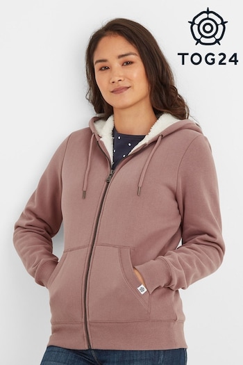Tog24 Blue Finch Womens Sherpa Lined Hoodie (T20846) | £55
