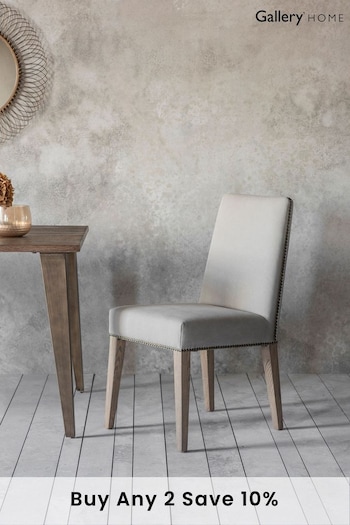 Gallery Home Set of 2 Cream Francisco Dining Chairs (T21336) | £370