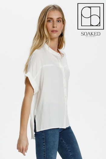 Soaked In Luxury White Helia Shirt (T22543) | £50