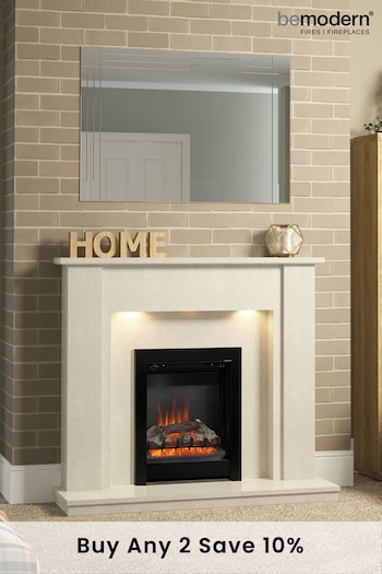 Be Modern Black Athena Inset Electric Fire (T22764) | £335