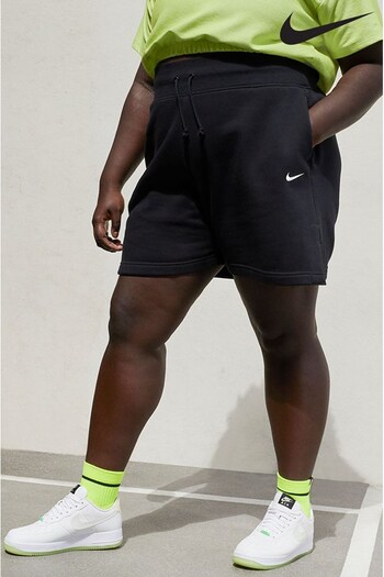 Nike Black Curve High-Waisted Shorts (T22904) | £55