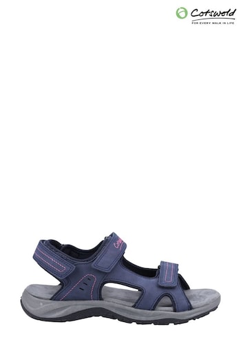 Cotswold Blue Freshford Touch Fastening Sandals (T23400) | £50