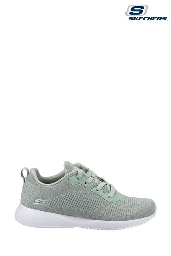 Skechers Green Bobs Squad Ghost Star Womens Trainers (T24243) | £62