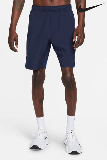 Nike Blue Dri-FIT Flex 9 Inch Woven Training Shorts (T24488) | £28