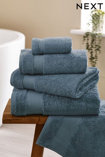 French Blue Egyptian Cotton Towels (T24900) | £5 - £26