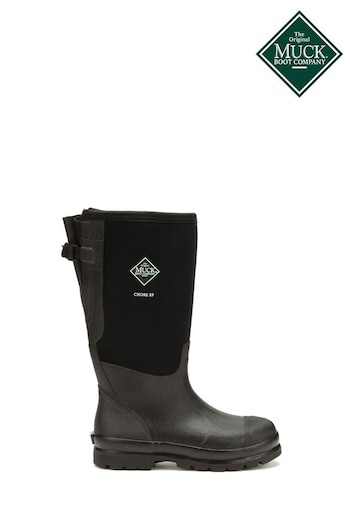 Muck Boots Chore XF Gusset Classic Work Black Boots (T25738) | £160