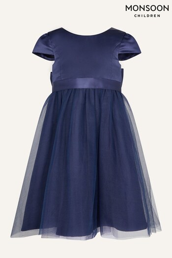 Monsoon Navy Tulle Bridesmaid Dress (T26614) | £40 - £50