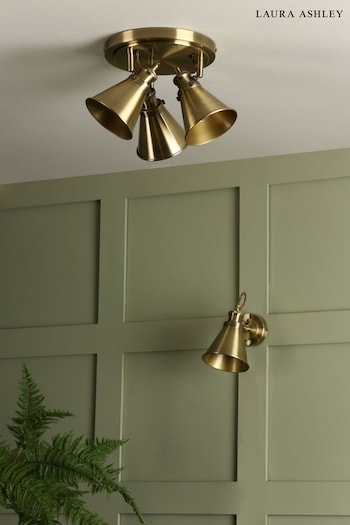 Laura Ashley Brass Rufus Bar Ceiling Light Pendant (T26944) | £95