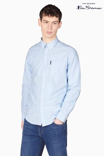 Ben Sherman Blue Signature Oxford Shirt (T27551) | £65