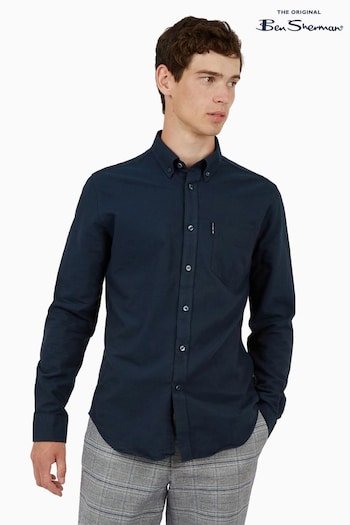Ben Sherman Blue Signature Oxford Shirt (T27552) | £65