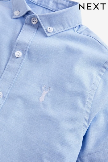 Blue Oxford Shirt (3-16yrs) (T29269) | £9 - £14