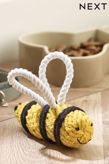 Black Bee Rope Dog Toy (T29863) | £10