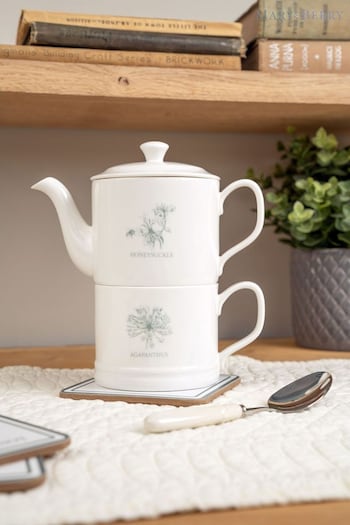 Mary Berry White Garden Tea For One (T30432) | £30