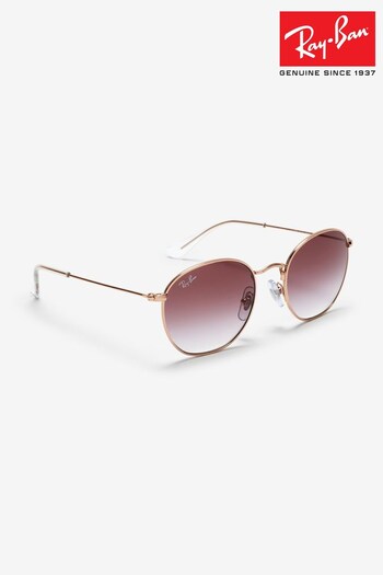 Ray-Ban Junior Pink Rob Sunglasses (T30896) | £38