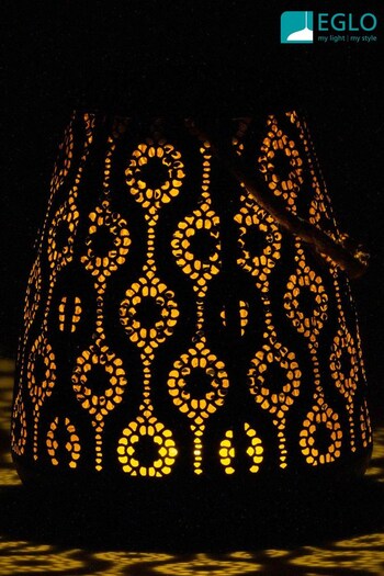 Eglo Black/Gold Solar Decorative Table Lamp (T31114) | £40