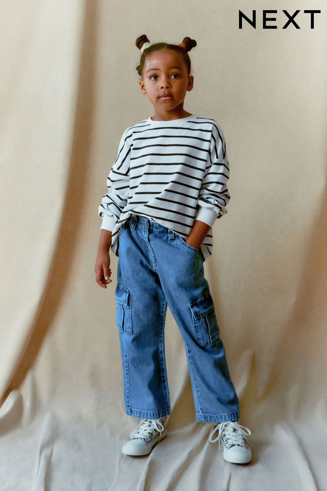 Boys wearing shop girls jeans