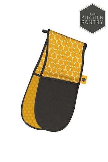 Kitchen Pantry Yellow Double Oven Glove (T31483) | £15