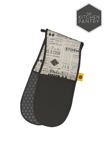 Kitchen Pantry Black Double Oven Glove (T31484) | £15